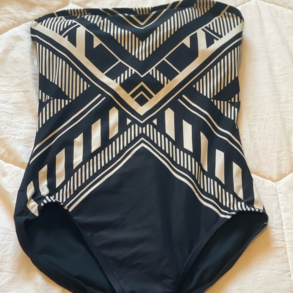 Tube top swimsuits one piece